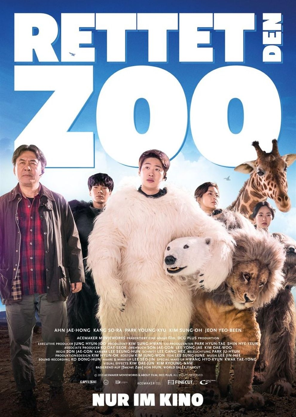Filmplakat zu Rettet den Zoo