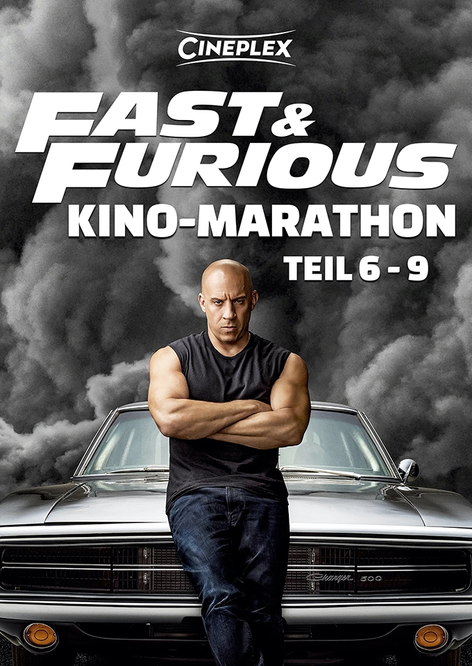 Filmplakat zu Fast & Furious Teil 6 bis 9