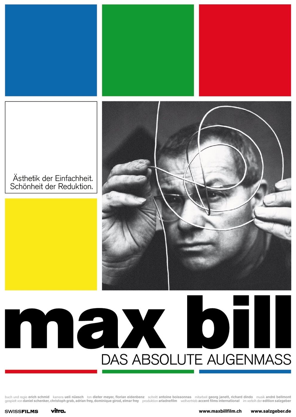 Filmplakat zu Max Bill - Das absolute Augenmaß