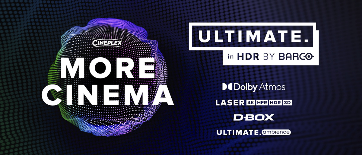 Logo Ultimate. in HDR by Barco