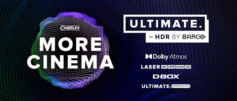 Logo Ultimate. in HDR by Barco