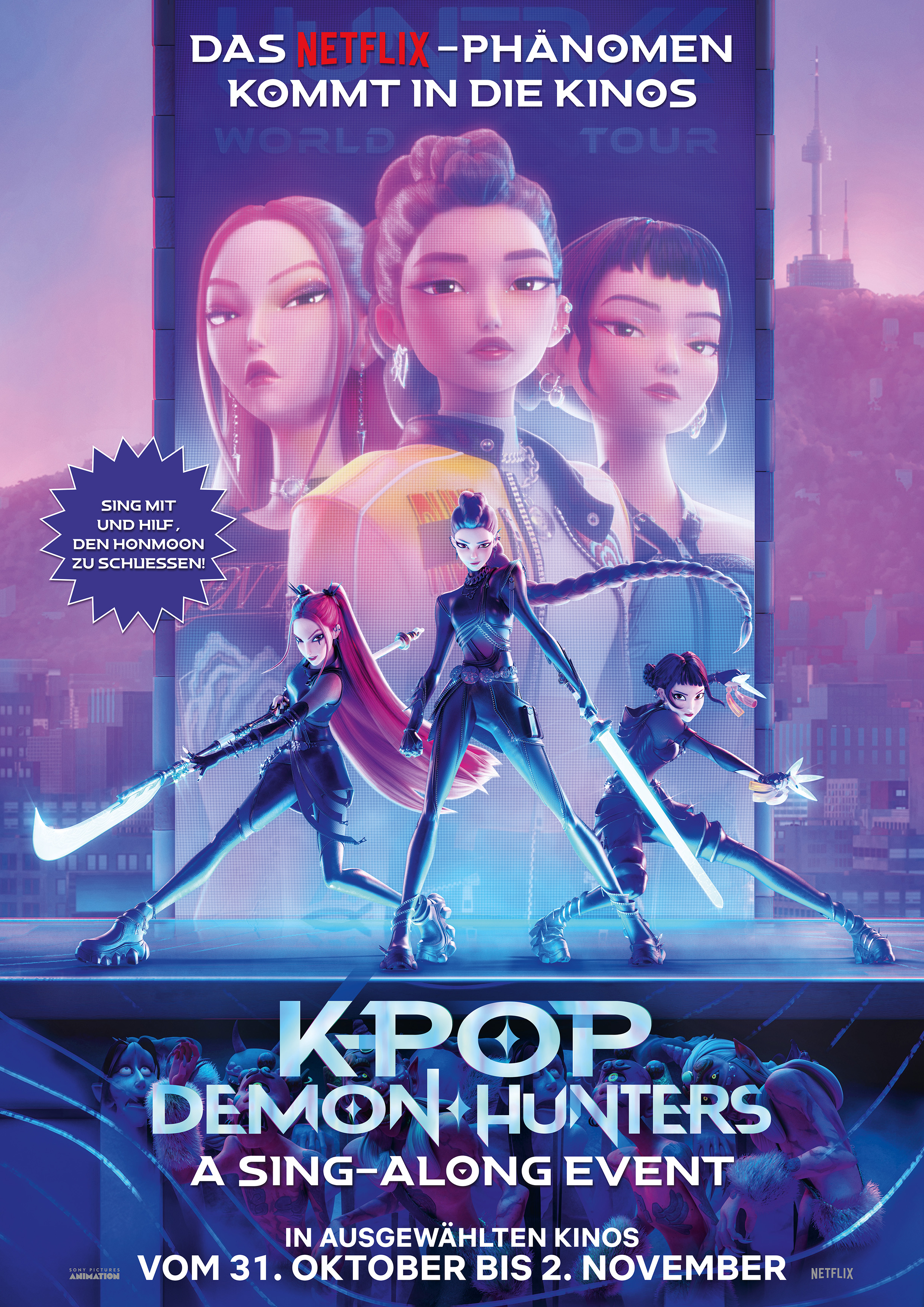 Filmplakat zu KPop Demon Hunters - A Sing-Along Event