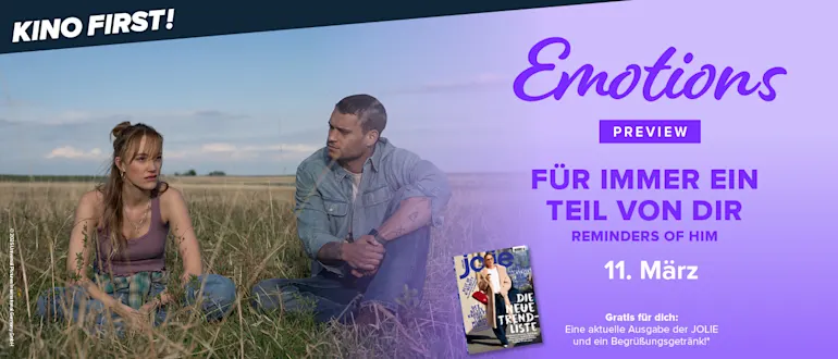 Emotionspreview von Für immer ein Teil von dir am Mittwoch, 11.3. um 20 Uhr