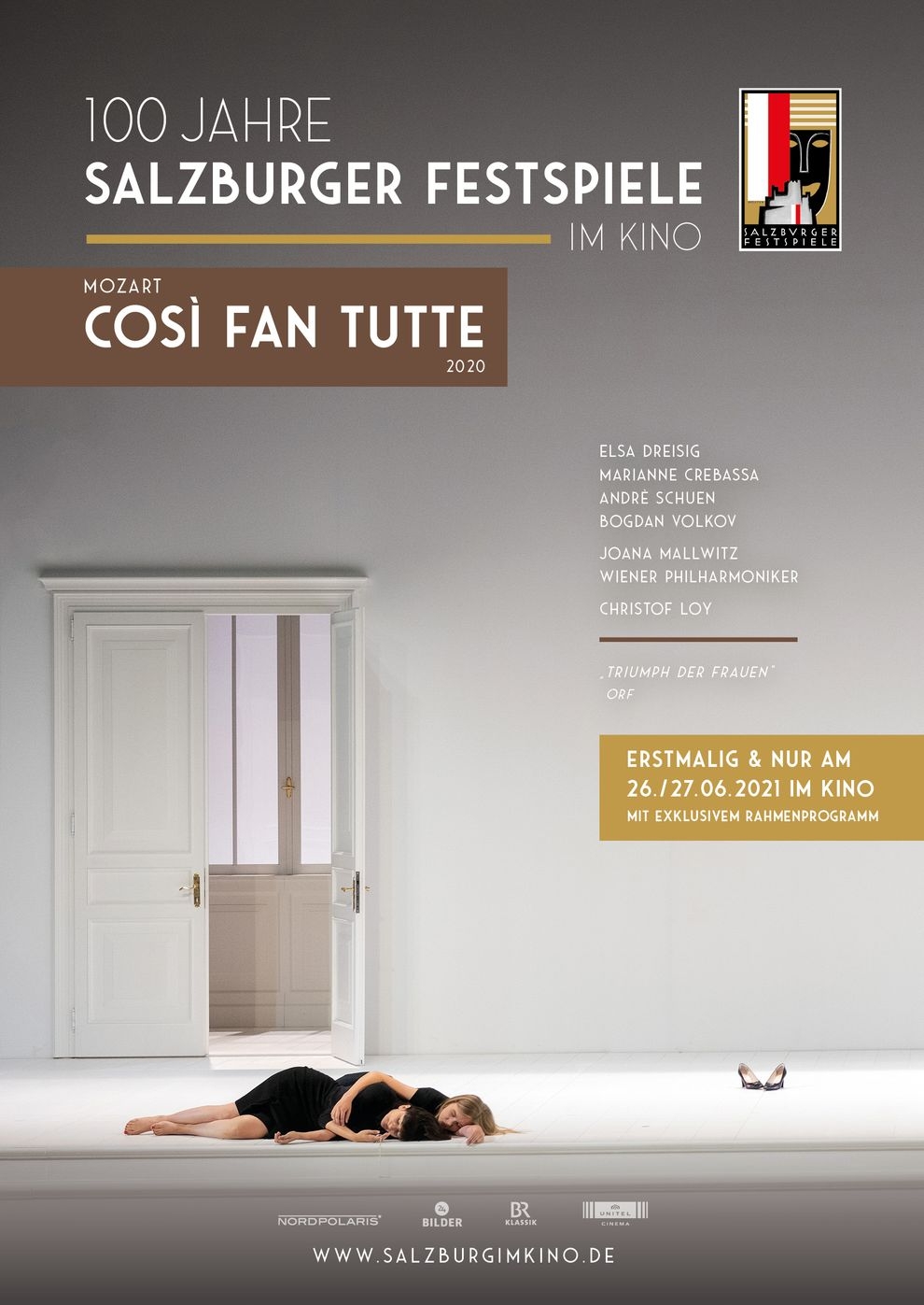 Filmplakat zu Salzburg im Kino 20/21: Mozart - Così Fan Tutte (2020)