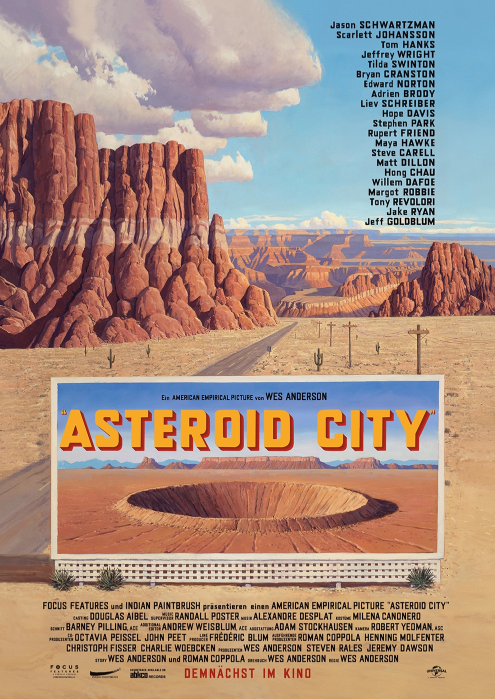 Filmplakat zu Asteroid City