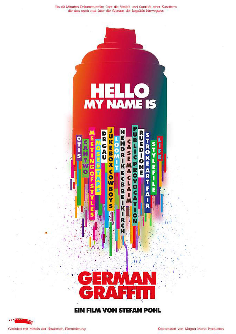 Filmplakat zu Hello my name is - German Graffiti