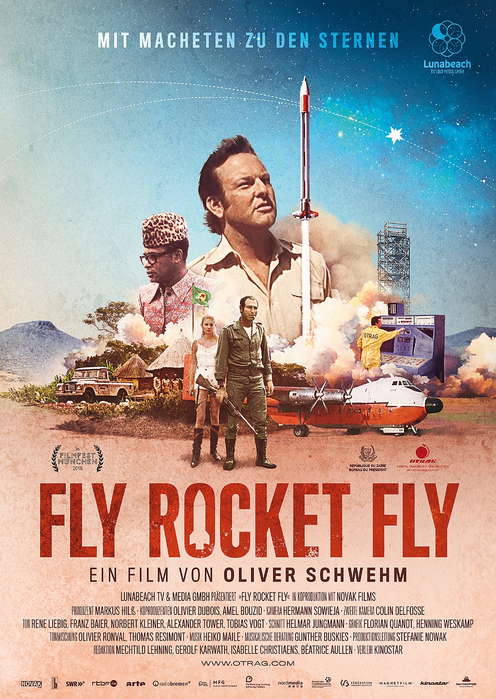 Filmplakat zu Fly, Rocket, Fly - Mit Macheten zu den Sternen