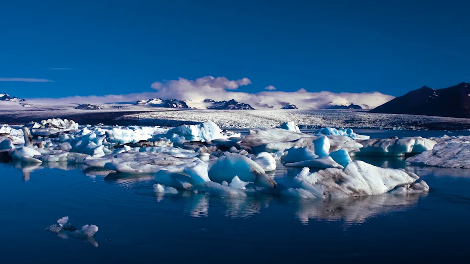 Geletscherlandschaft auf Island