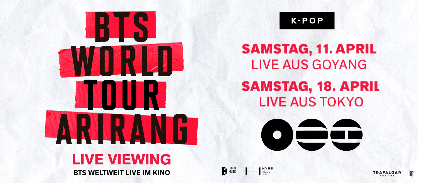BTS World Tour Arirang - Samstag, 11.4 & Samstag, 18.4.