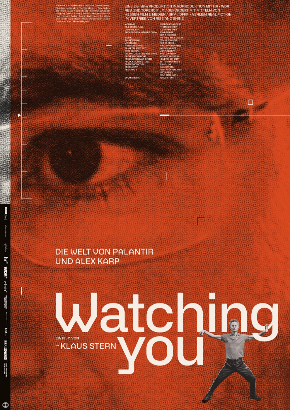 Filmplakat zu Watching You - Die Welt von Palantir und Alex Karp