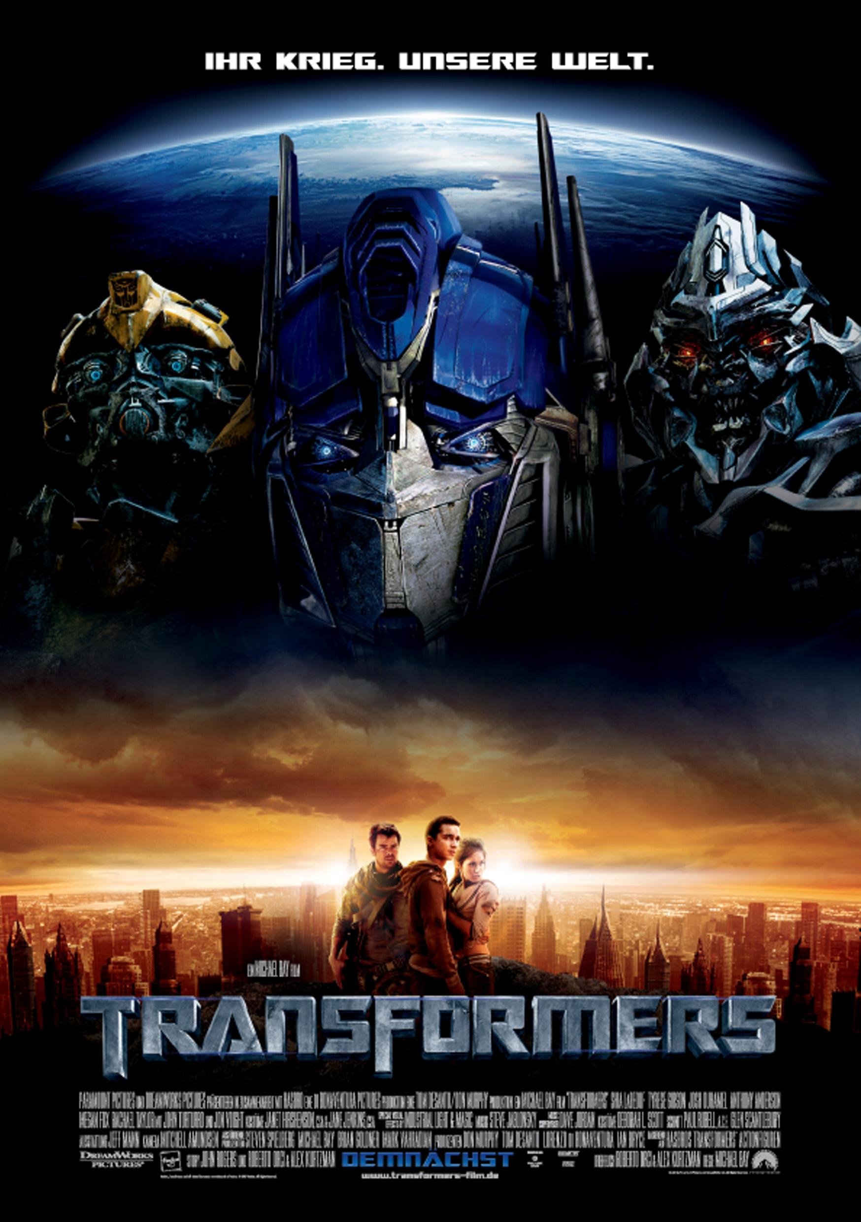 Filmplakat zu Transformers