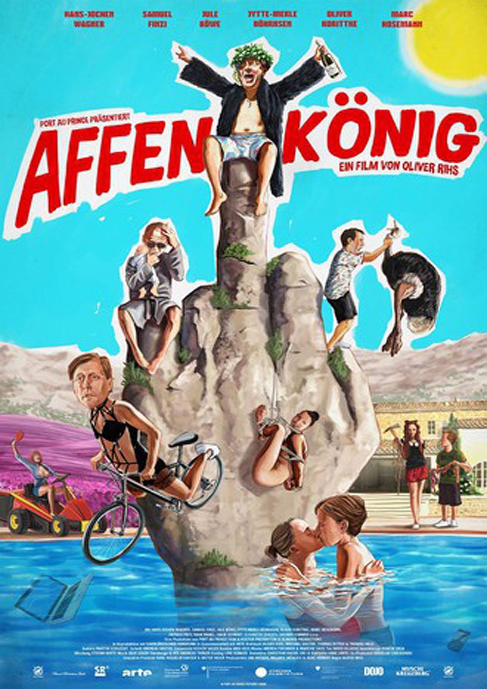 Filmplakat zu Affenkönig