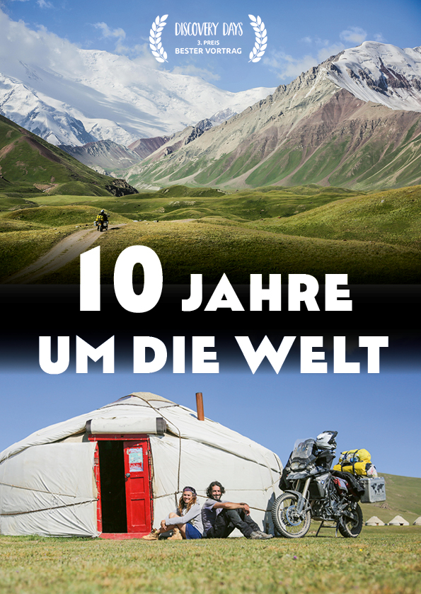 Filmplakat zu 10 Jahre um die Welt - Ein Tagebuch von Begegnungen und Abenteuern