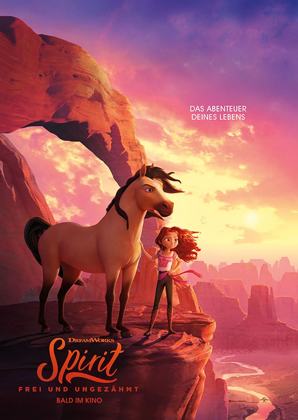 Filmplakat zu Spirit - Frei und ungezähmt