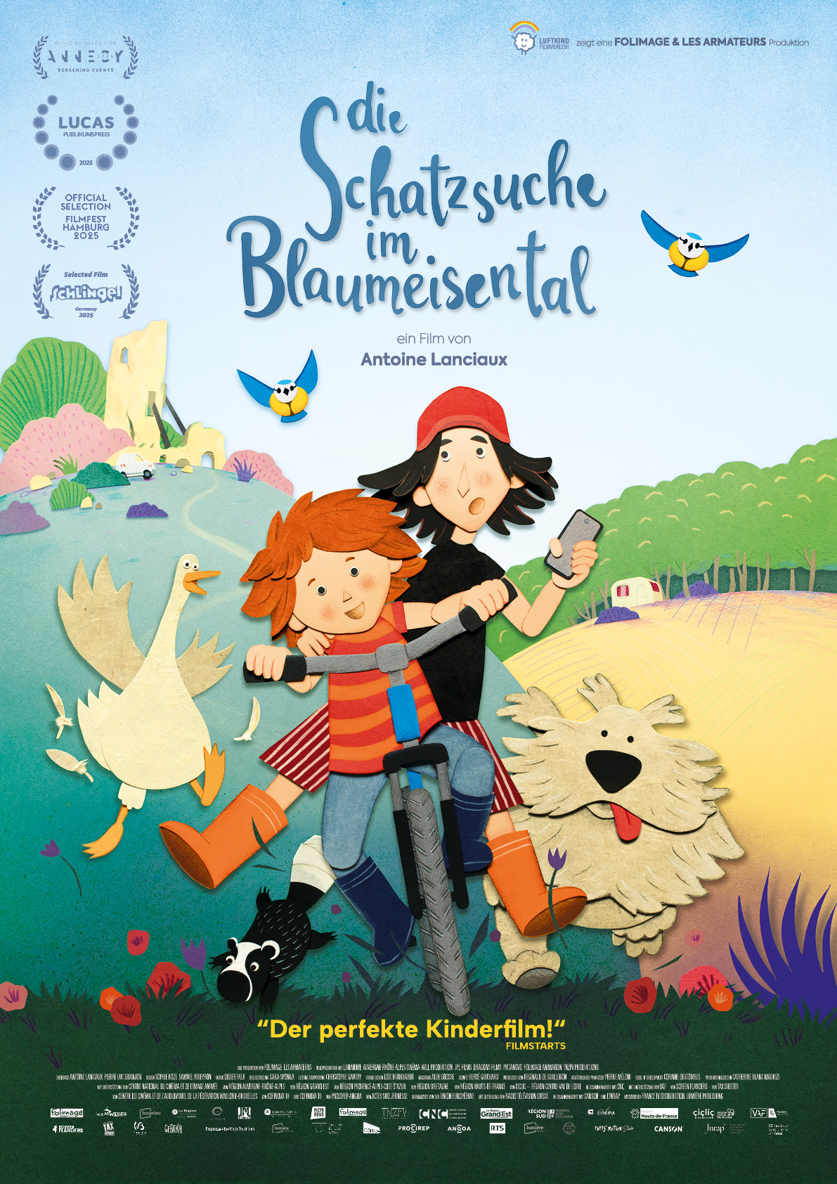 Filmplakat zu Die Schatzsuche im Blaumeisental