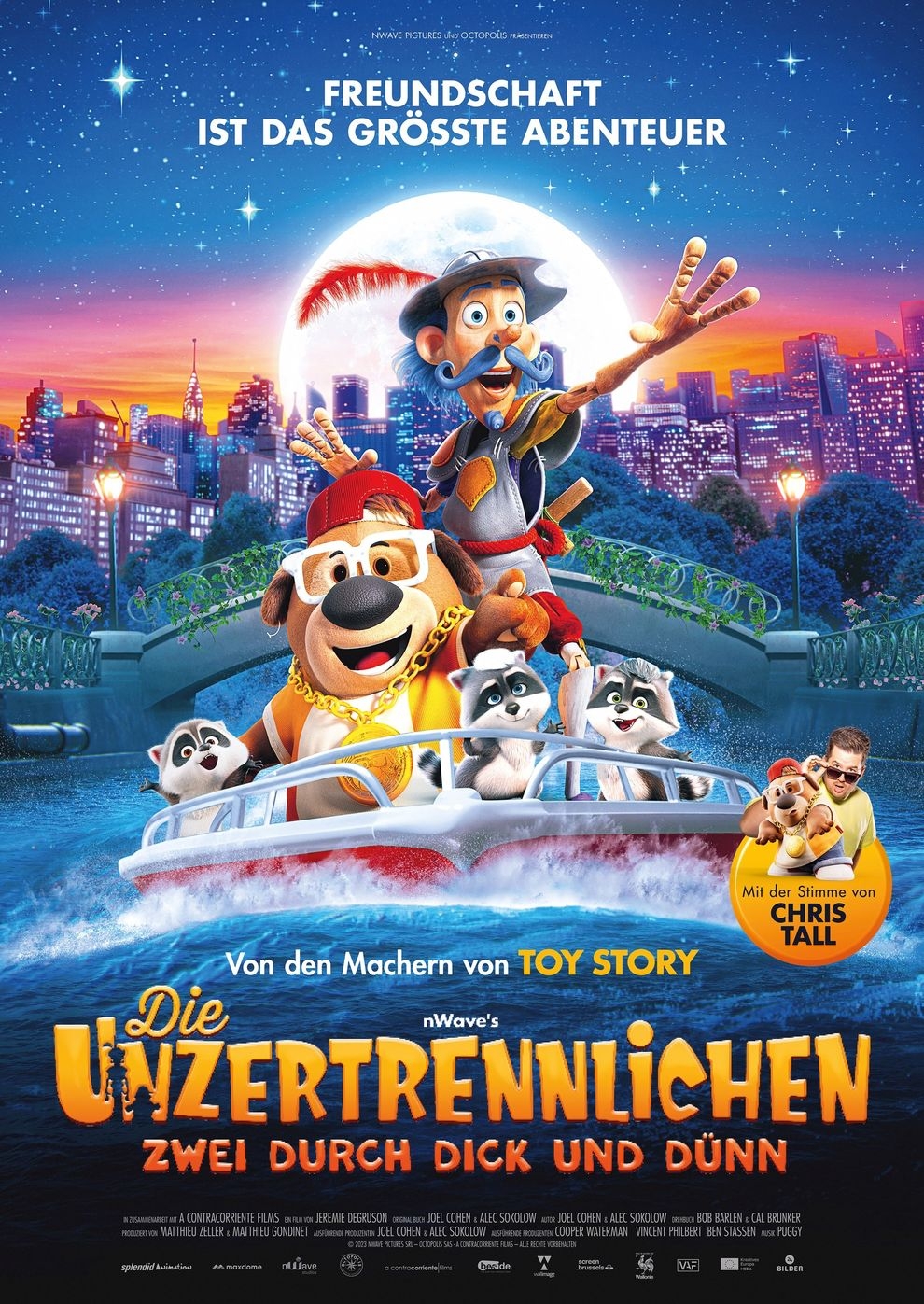 Filmplakat zu Die Unzertrennlichen - Zwei durch dick und dünn