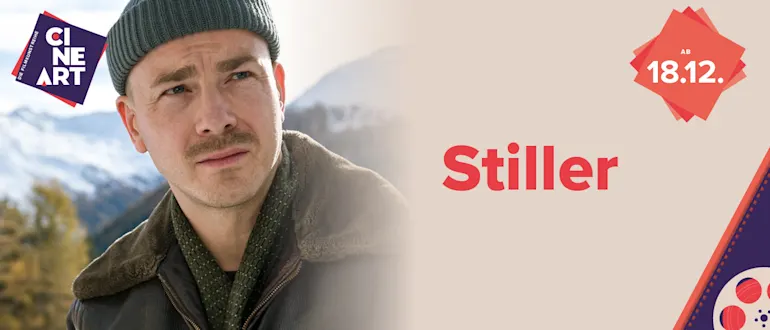 Banner für Vorstellungen von Stiller in der Reihe CineArt