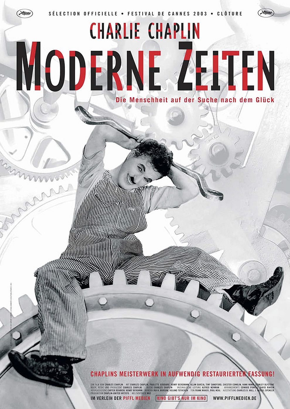 Filmplakat zu Moderne Zeiten