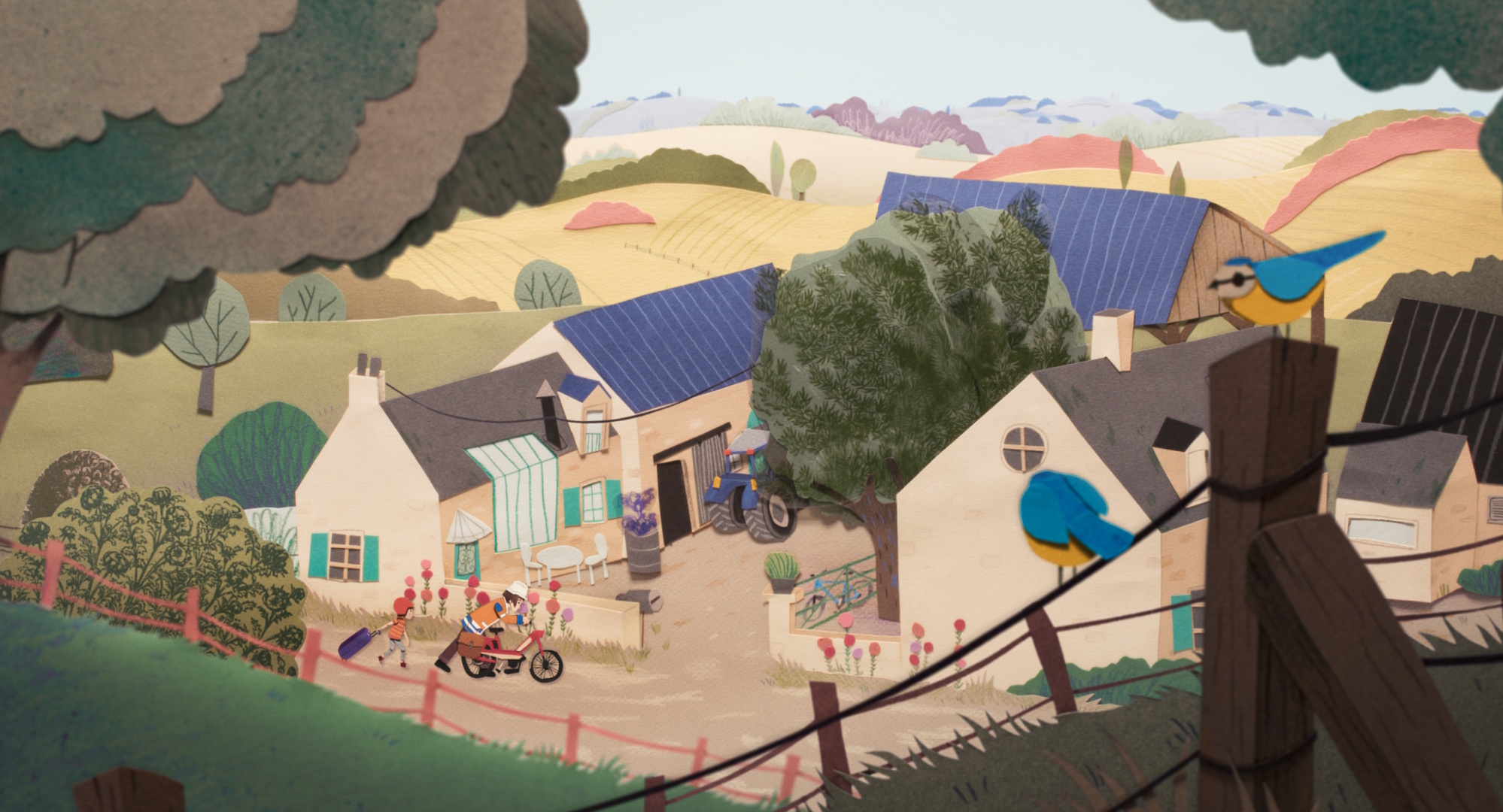 Szenenbild zu Die Schatzsuche im Blaumeisental