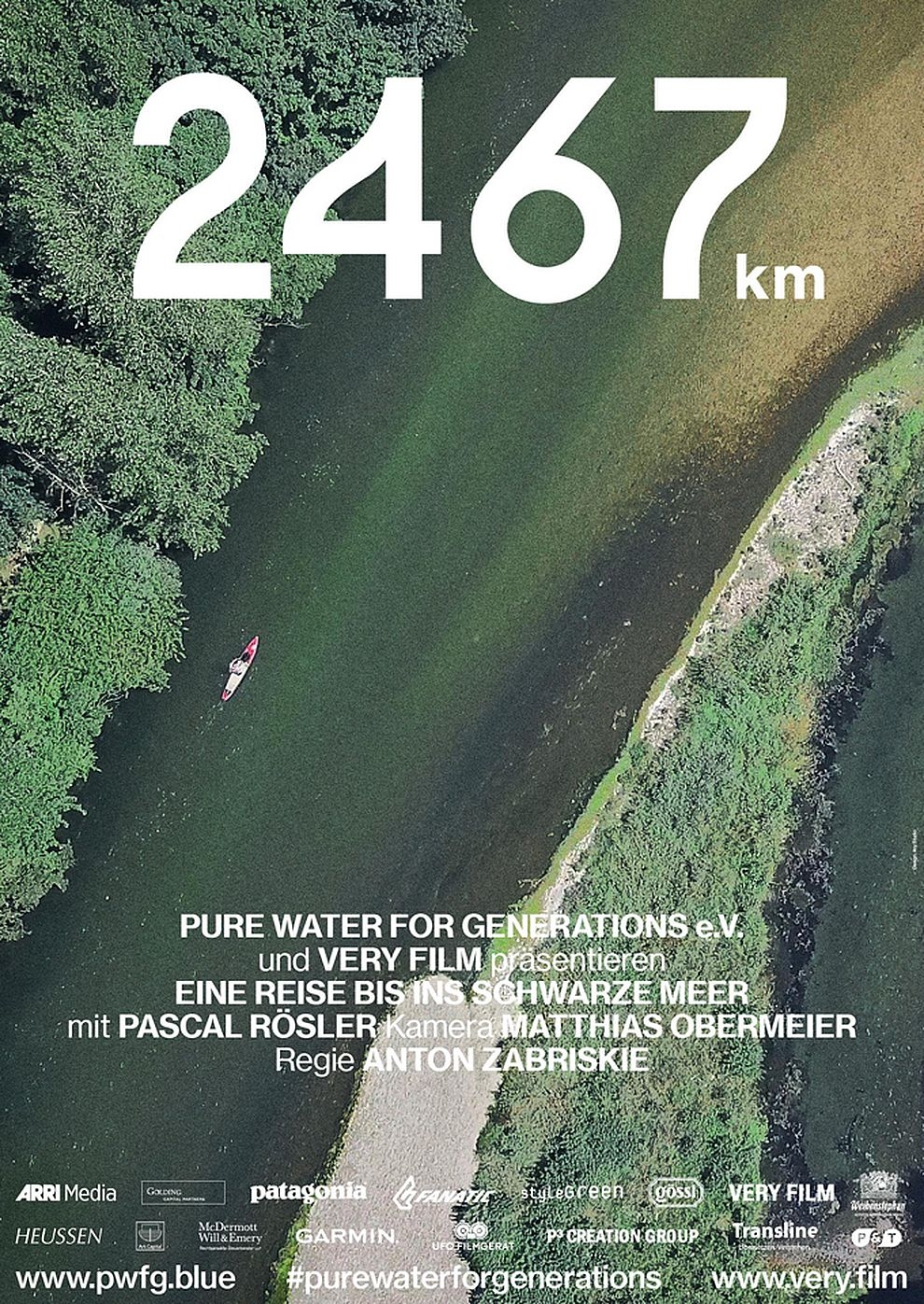 Filmplakat zu 2467 km - Eine Reise bis ins Schwarze Meer