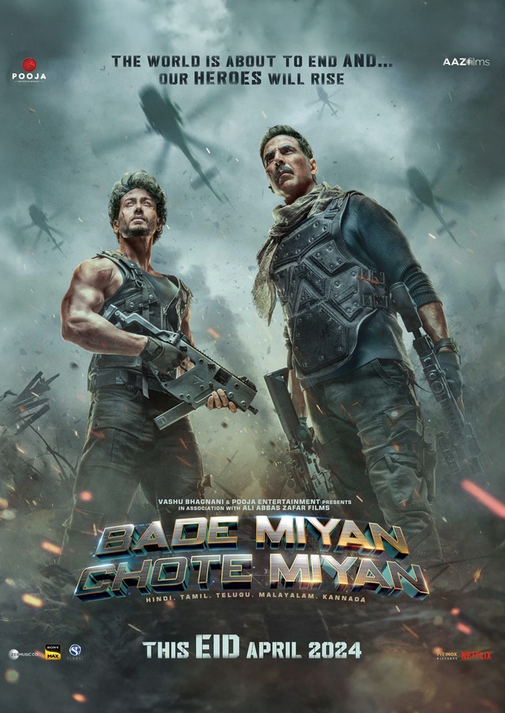 Filmplakat zu Bade Miyan Chote Miyan