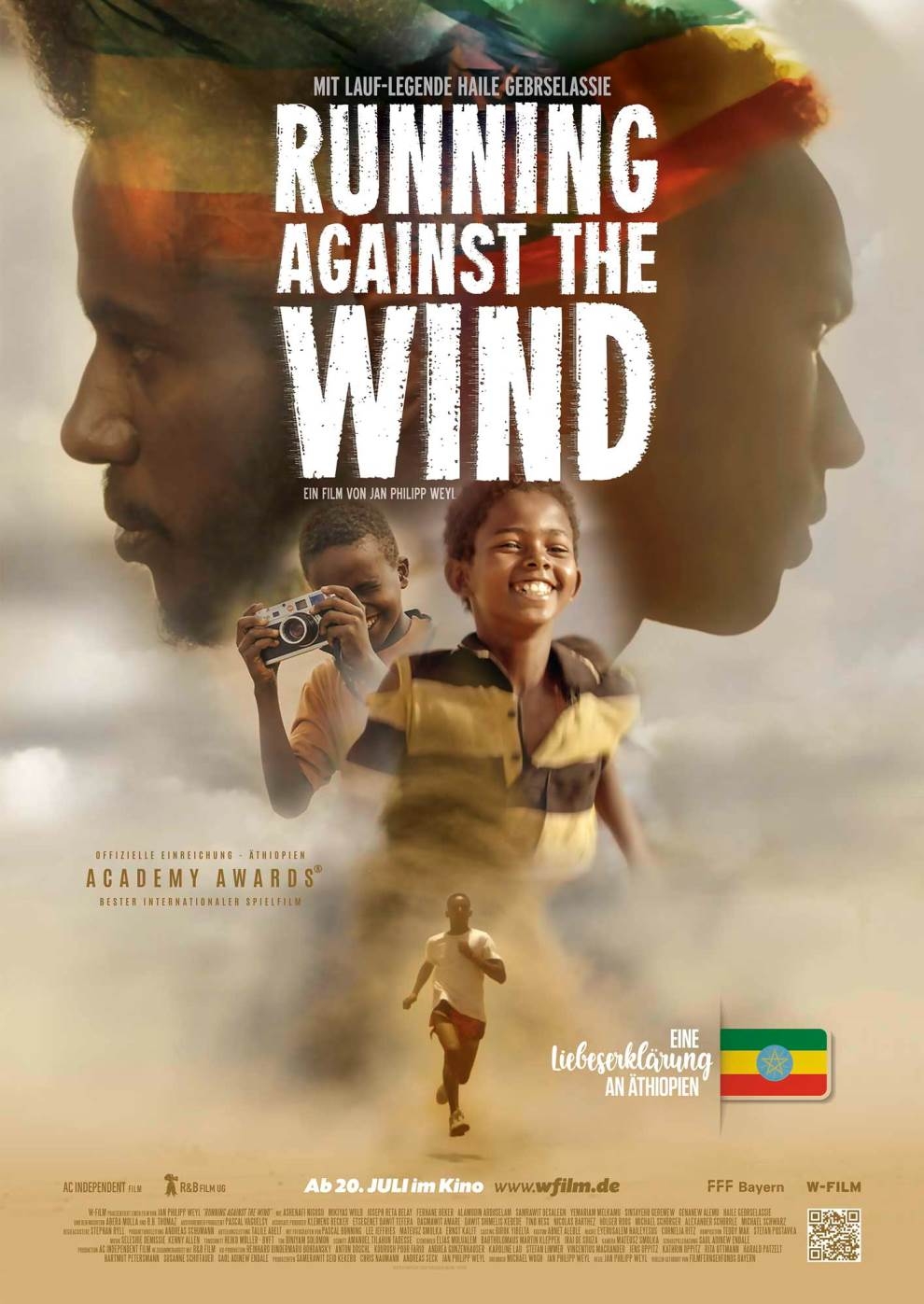 Filmplakat zu Running Against the Wind