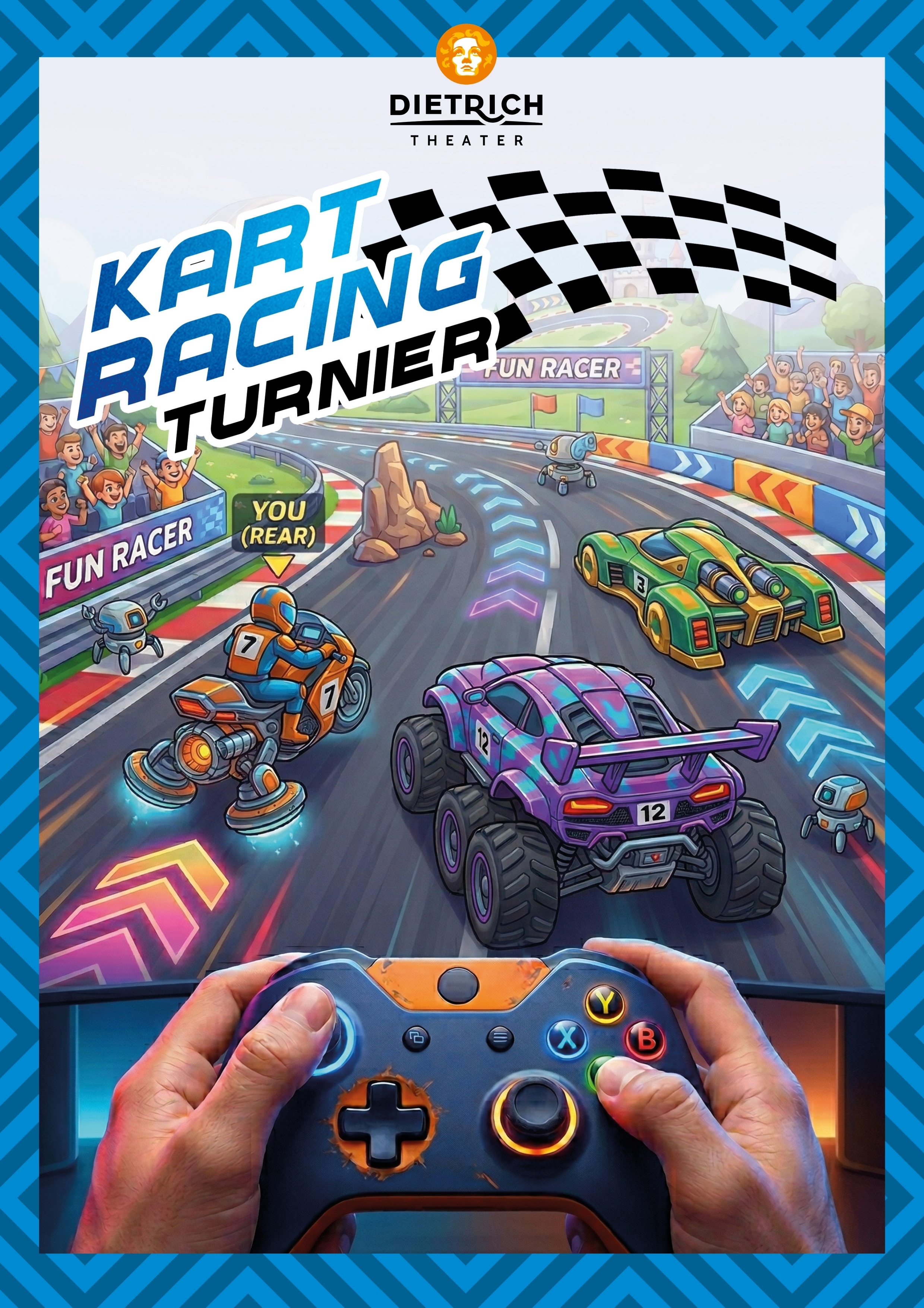 Filmplakat zu Kart Racing Turnier Neu-Ulm