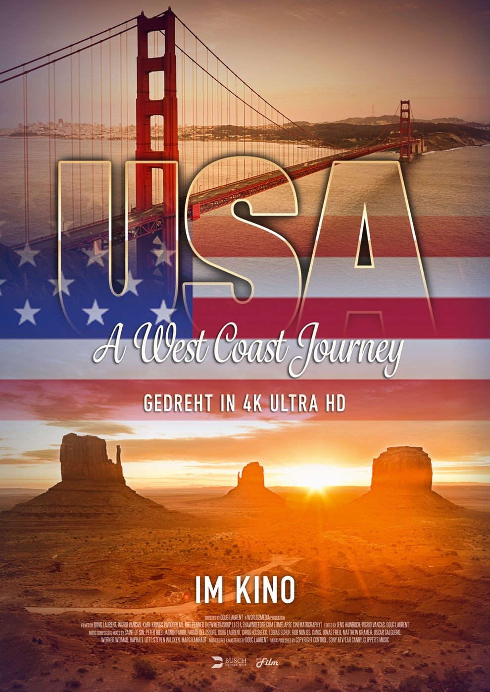 Filmplakat zu USA - A West Coast Journey