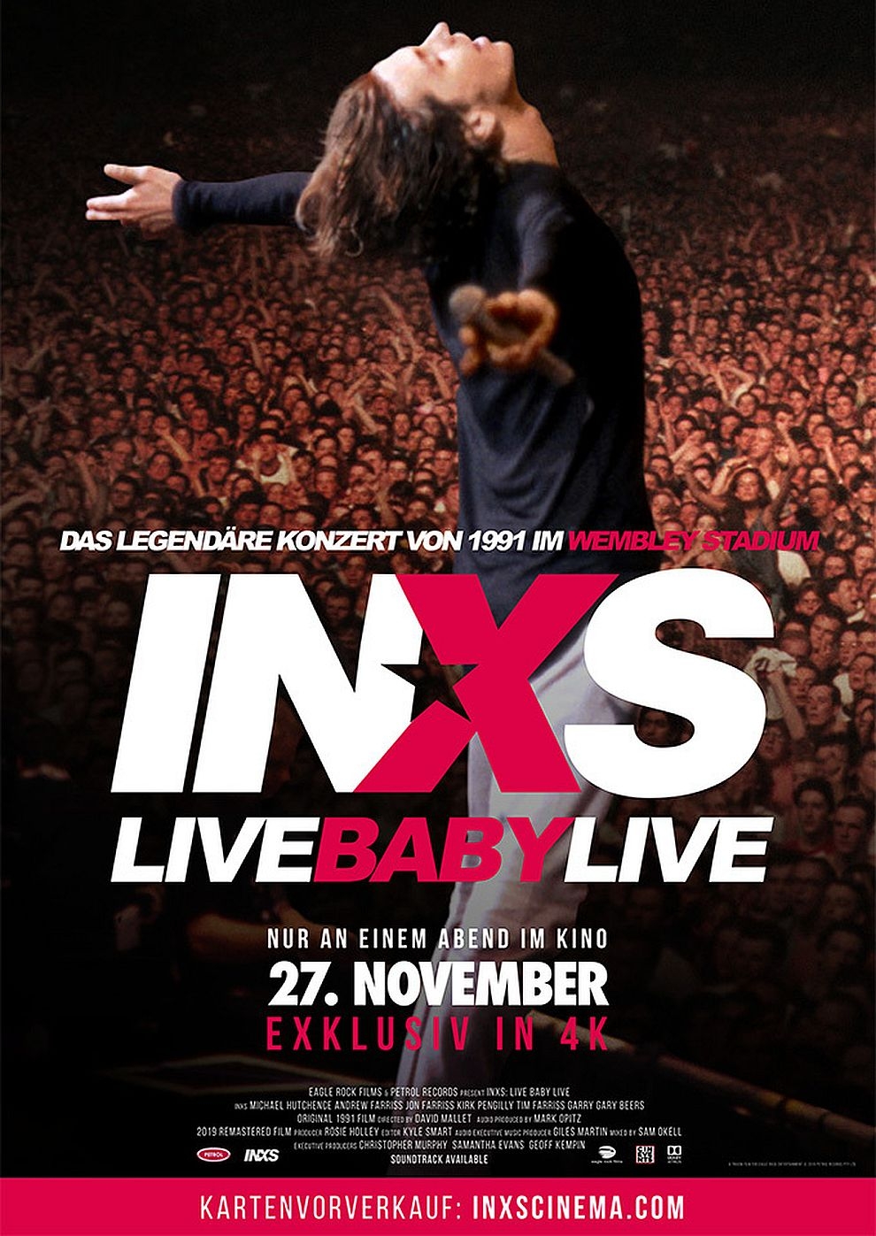 Filmplakat zu INXS Live Baby Live