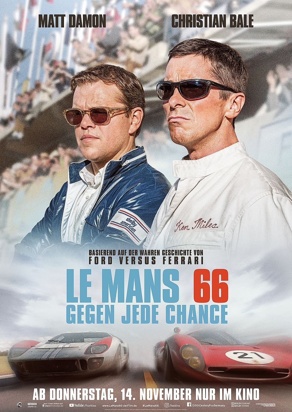 Filmplakat zu Le Mans 66 - Gegen jede Chance