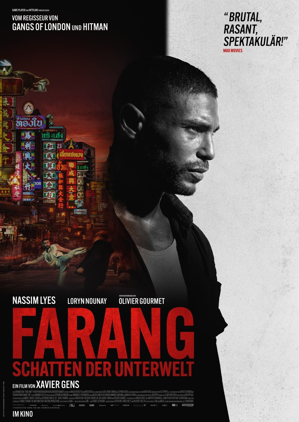Filmplakat zu Farang - Schatten der Unterwelt