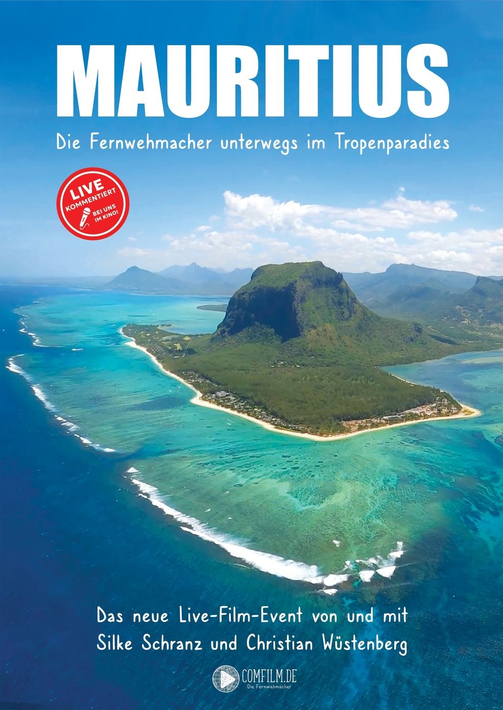 Filmplakat zu Mauritius - Die Fernwehmacher unterwegs im Tropenparadies