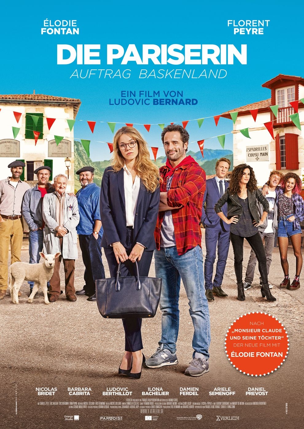 Filmplakat zu Die Pariserin - Auftrag Baskenland