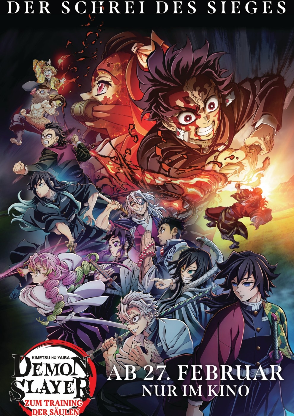 Filmplakat zu Anime Night 2024: Demon Slayer: Kimetsu no Yaiba - Zum Training der Säulen