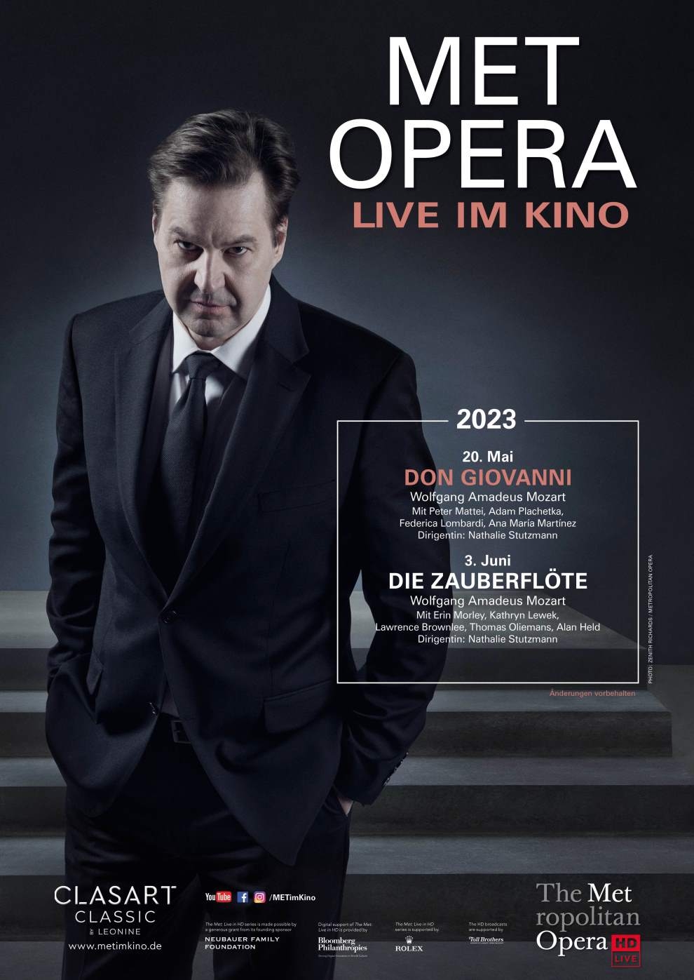 Filmplakat zu Met Opera: Wolfgang Amadeus Mozart DON GIOVANNI (2023 Live)