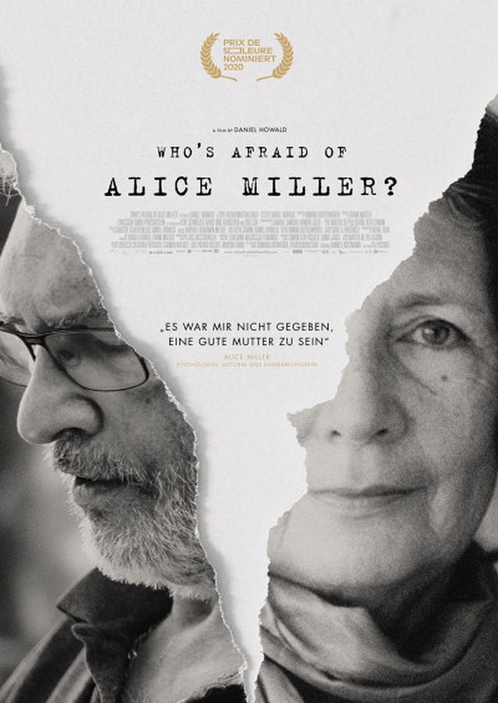 Filmplakat zu Who's Afraid of Alice Miller?