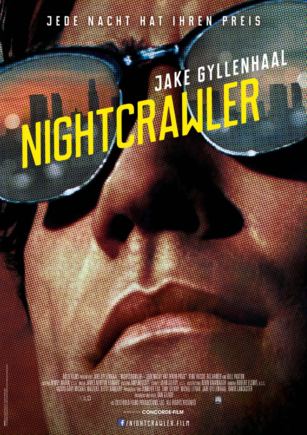 Filmplakat zu Nightcrawler - Jede Nacht hat ihren Preis