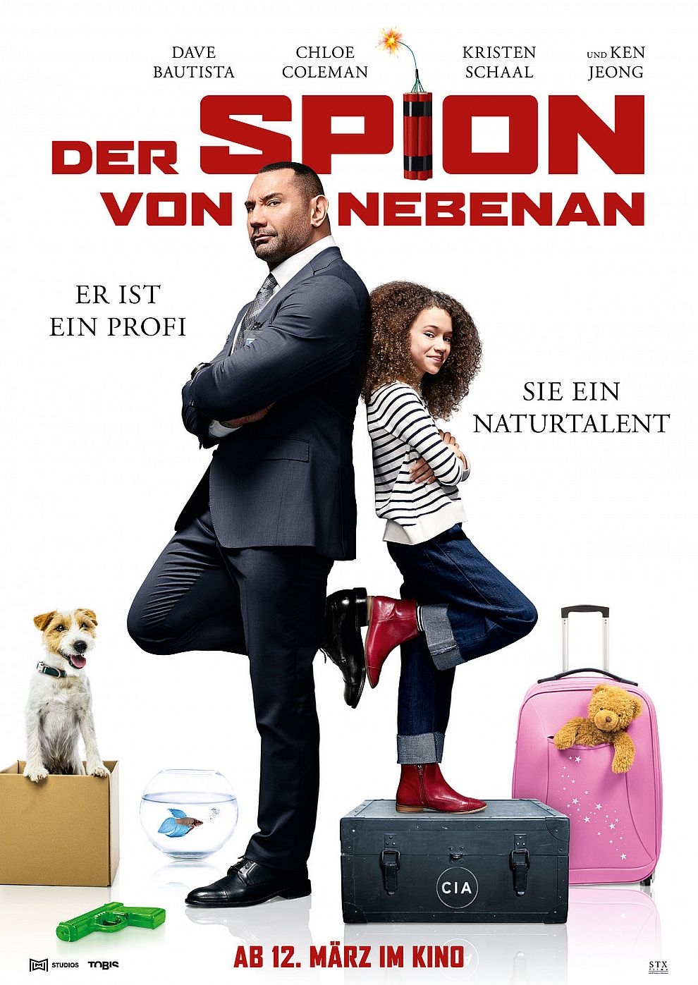 Filmplakat zu Der Spion von nebenan