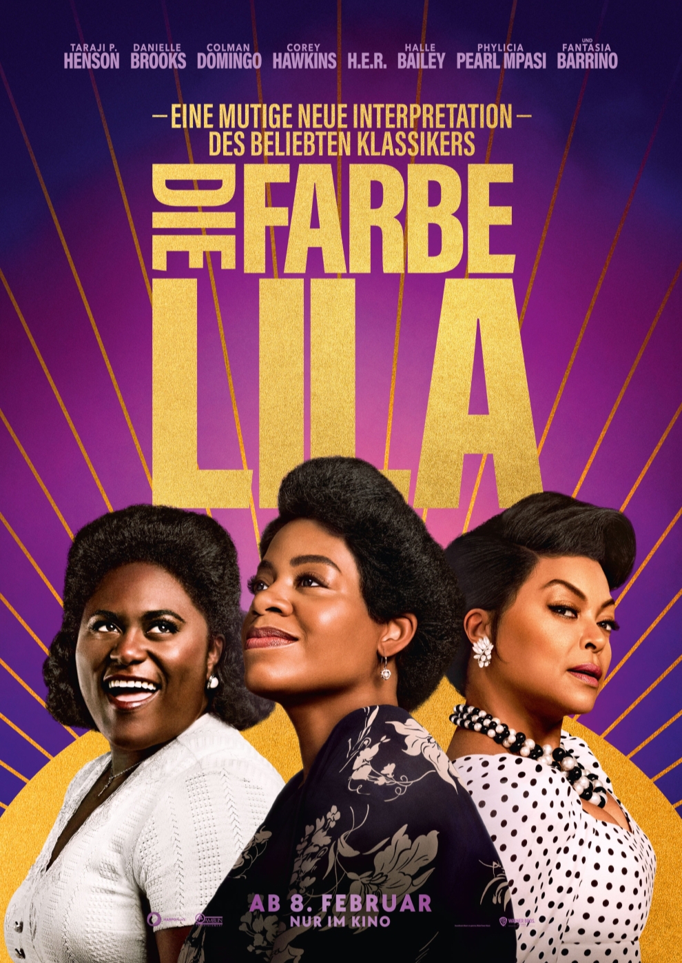 Filmplakat zu Die Farbe Lila