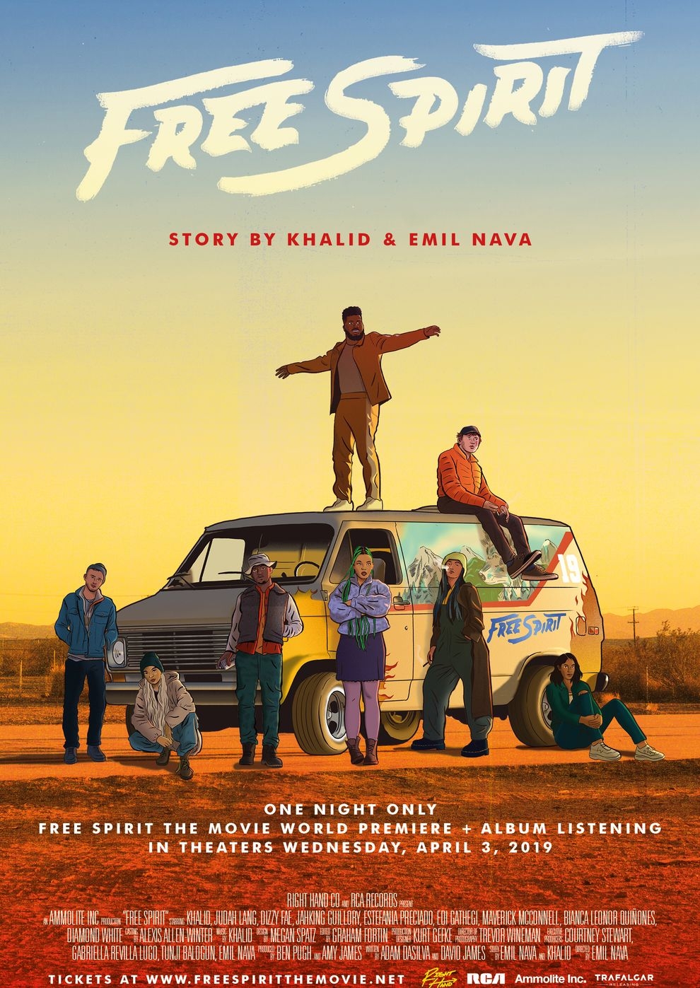 Filmplakat zu Khalid: Free Spirit
