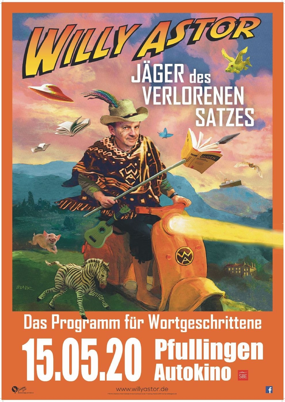 Filmplakat zu Willy Astor - Jäger des verlorenen Satzes