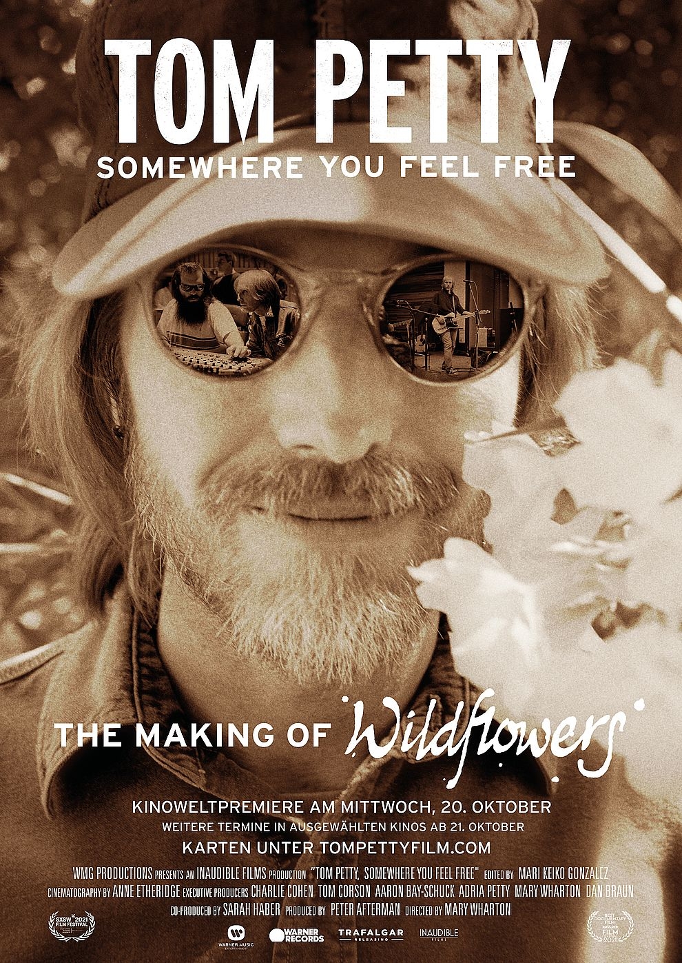 Filmplakat zu Tom Petty, Somewhere You Feel Free: The Making of Wildflowers