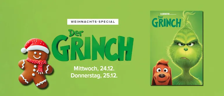 Der Grinch am 24. und 25. Dezember