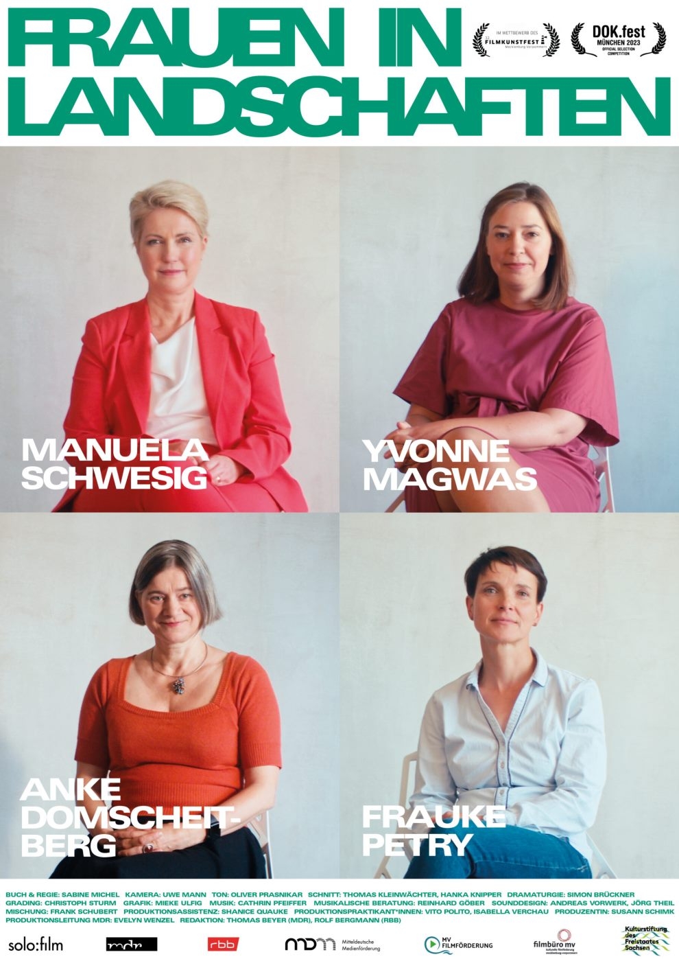Filmplakat zu Frauen in Landschaften