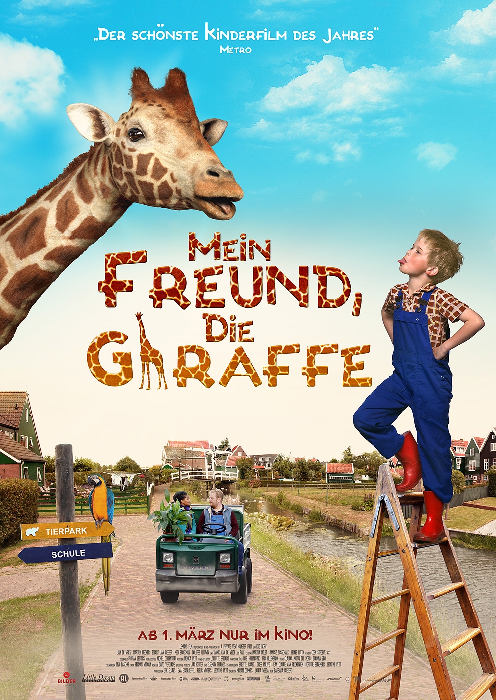 Filmplakat zu Mein Freund, die Giraffe