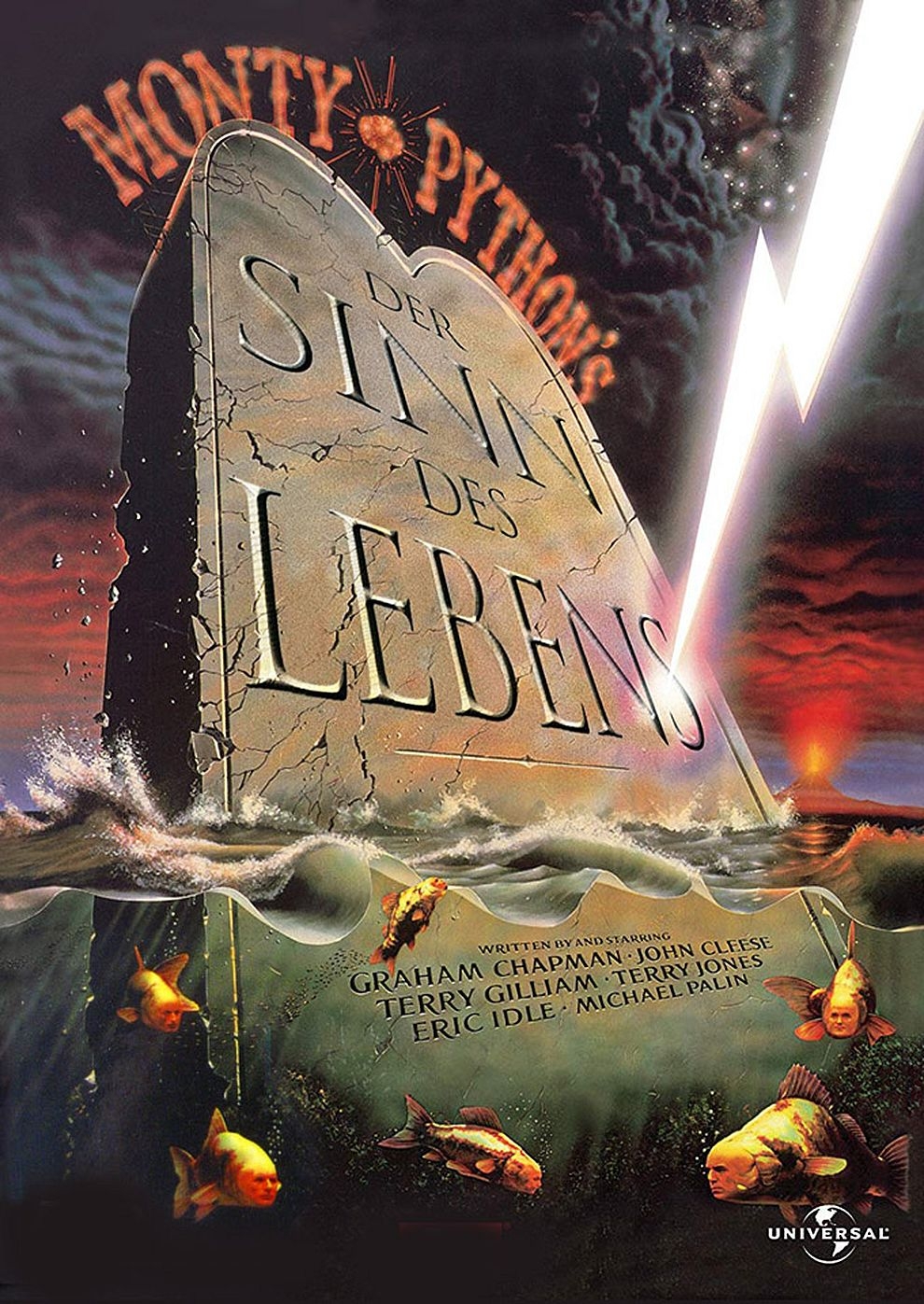 Filmplakat zu Monty Python's Der Sinn des Lebens
