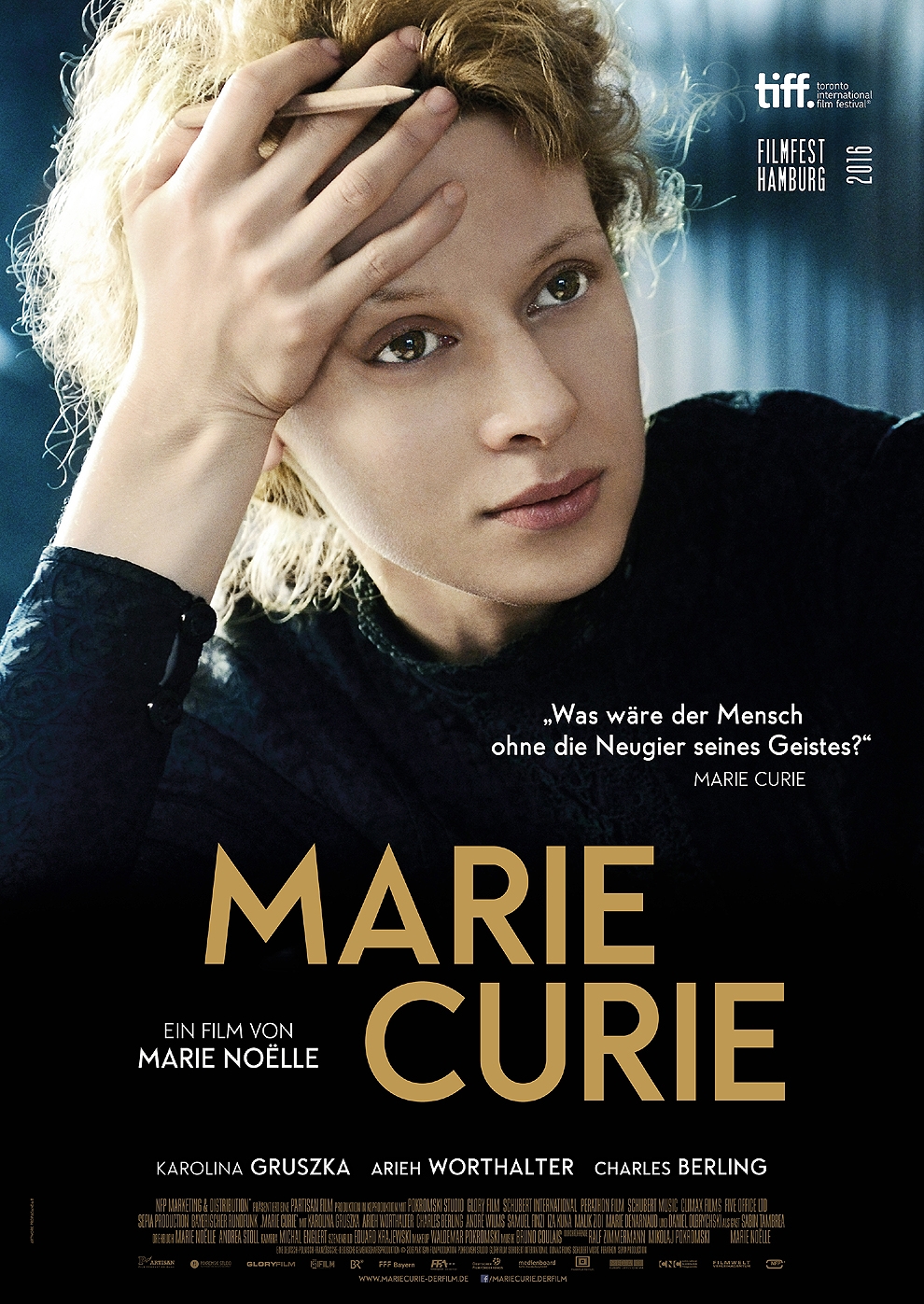 Filmplakat zu Marie Curie