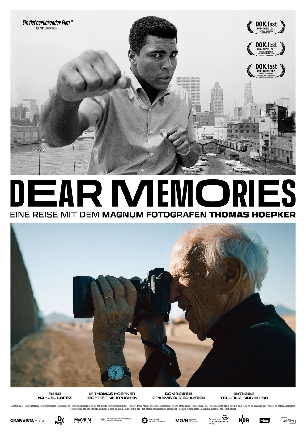 Filmplakat zu Dear Memories - Eine Reise mit dem Magnum-Fotografen Thomas Hoepker