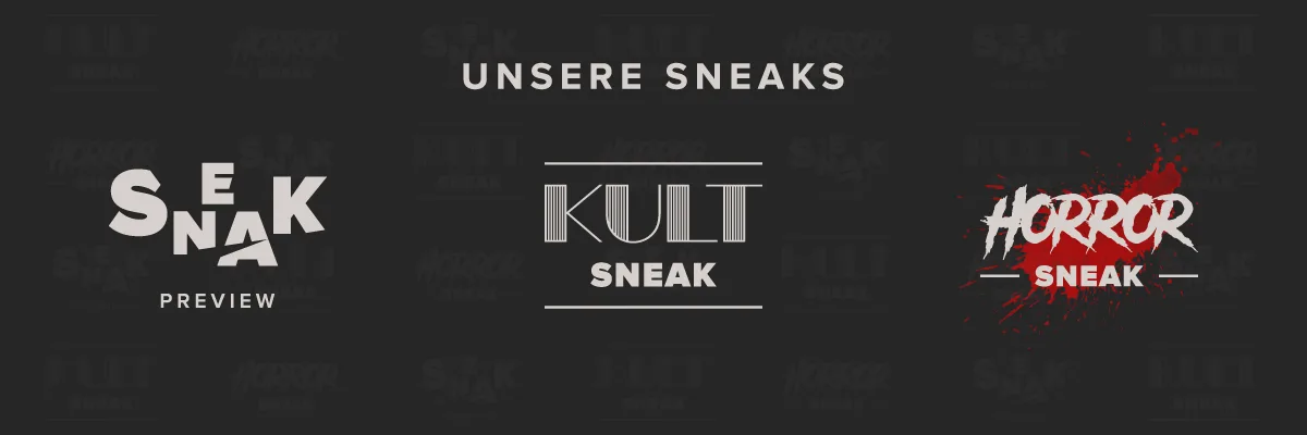 Banner zu unseren Sneaks