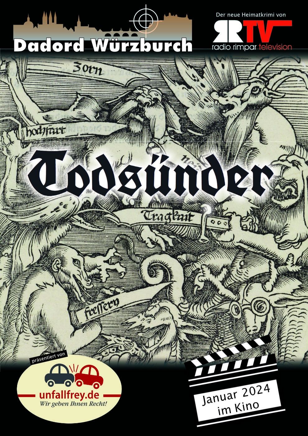 Filmplakat zu Dadord Würzburch - Todsünder